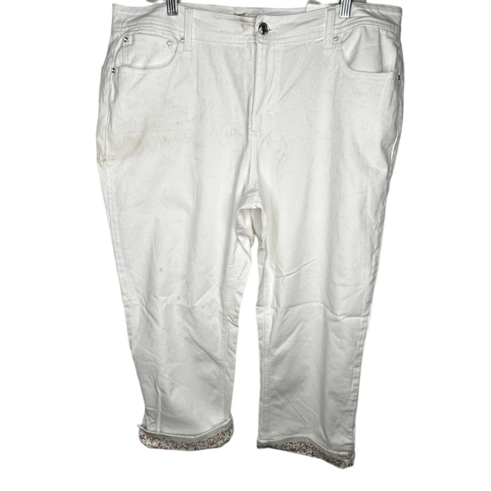 C‎ Est 1946 Cato Cropped Mid-Rise Jeans nwt